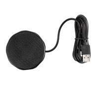 LALADEFIEE Microphone USB pour Salle de Conférence Prise de Son Omnidirectionnelle 360°, Plug and Play, Compatible USB 1.1, Câble de 2m, pour Réunion et Visioconférence