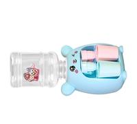 LALADEFIEE Mini Distributeur d'eau pour Garçon et Filles Double Sortie en Plastique Bleu Mini Fontaine à Eau Amusante pour Bureau et Jeux d'Intérieur pour Boissons et Jus Dispositif