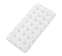 LALADEFIEE Mini Moule en Silicone pour Pièces D’échecs Chinoises, Blanc