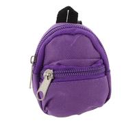 LALADEFIEE Mini Sac à Dos Miniature et Résistant à Usure Accessoire Décoratif pour Maison de Poupée et Photographie