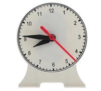 LALADEFIEE Modèle Horloge Pédagogique Trois Aiguilles Mobile Horloge Apprentissage pour Garçon Fille Éducation Salle de Classe