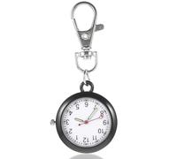 LALADEFIEE Montre Chronométrage Précis Noir en Alliage de Zinc Portable Porte-clés et Design Simple Unique, Couleur Aléatoire pour Étudiants Accessoire pour Examens