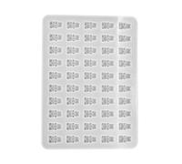 LALADEFIEE Moule en Silicone Robuste D'ourson pour Bonbons Gélifiés, Moule à Fondant Créatif pour Usage Domestique ou Pâtisserie Professionnelle