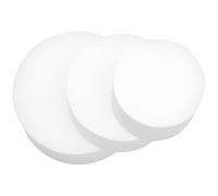 LALADEFIEE Moules à Cake en Écume Blanche pour Décoration de Vitrine de Magasin Surface Lisse Facile à Nettoyer Lot de 3 et Accessoires de Fête