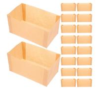 LALADEFIEE Moules Papier Jetable 100pcs, Antiadhésif, Couleur Kaki, pour Cuisson de Cake et Candy Cuisine, Maintien Saveur Originale