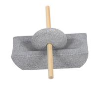 LALADEFIEE Moulin à Épices En Pierre 12 Cm Compact Broyeur à Thé Traditionnel Pilon En Pierre Naturel Cuisson Maison Voyage