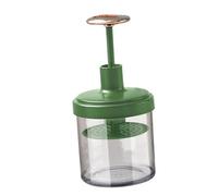 LALADEFIEE Mousseur Visage Créateur De Bulles Taille Compacte Simple Utilisation Outil De Soin Du Visage Voyage Pratique Couleur Verte