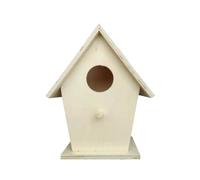LALADEFIEE Nichoir en Bois de Peuplier Maison Nichoir de Boîte, pour Observer Les Oiseaux pour Oiseaux et Petits Animaux à Poils en Extérieur la Fenêtre