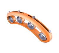 LALADEFIEE Outil D'entraînement des Doigts Orange pour Débutants, Renforcement et Augmentation de L'écartement, Adapté Piano la Pratique des Gestes Manuels