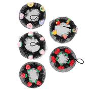 LALADEFIEE Pack de 5 Filets à Chignon Invisibles en Résille et Plastique pour Danseuses, Confort Respirant et Design Élégant, pour Répétitions Longues et Examens