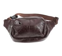 LALADEFIEE Paquet Banane Design Polyvalent et Élégant Imperméable en Cuir Pu Léger et Pratique pour Hommes et Femmes pour Randonnée et Pique-niques