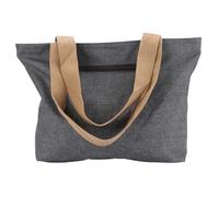LALADEFIEE Paquet Fourre-Tout en Tissu Oxford Imperméable 1 Grand Format Gris Capacité De Rangement Polyvalente Voyage Quotidien