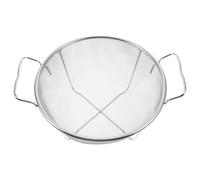 LALADEFIEE Passoire Fine Acier Inoxydable avec Double Poignée Filtre Renforcé pour Évier Tamis Petits Fruits et Légumes Panier Filtrant pour Cuisine et Drainage Alimentaire