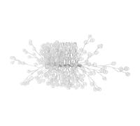 LALADEFIEE Peigne Cheveux Mariage Cristal Vintage Argenté Accessoire Coiffure Élégant et Léger pour Mariées Maintien Sécurisé Design Adaptable pour Cérémonie et Fêtes