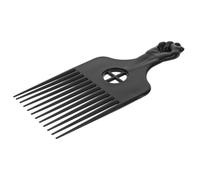 LALADEFIEE Peigne Plat à Cheveux en Plastique pour Hommes et Femmes Peigne Démêlant pour Cheveux Bouclés Afro Outil Coiffure Volumateur Ergonomique Usage Maison et Salon