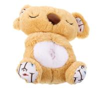 LALADEFIEE Peluche Koala Respirante avec Musique Apaisante et Lumières Calmant pour Garçon Fille et Tout-Petits Ajustement Automatique du Volume Selon la Respiration Peluche Sensorielle