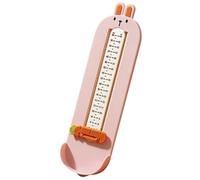 LALADEFIEE Pied Design Mignon Rose pour Garçon et Filles en Plastique Abs pour Mesurer la Longueur Pied et Aider à Choisir la Pointure en Magasin de Chaussures