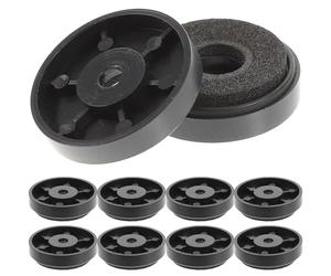 LALADEFIEE Pieds Isolants pour Caisson de Basses et Coussin d'Isolation pour Haut-Parleurs, Supports Amortisseurs Haute Résistance Thermique, des Vibrations pour Enceintes HiFi, Platines