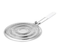 LALADEFIEE Plaque Diffuseur de Chaleur Inoxydable avec Poignée Creuse Antidérapante Protection la Surchauffe pour Poêles et Casseroles Support de Cuisson Rond pour Cuisine Familiale