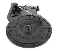 LALADEFIEE Platine Vinyle Rétro avec Mécanisme Grand Format Plateau Tournant 200 MM Aiguille de Platine Vinyle et Haut-Parleurs Phonographes Intégrés Remplacement Aiguille Tourne-Disque