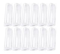 LALADEFIEE Pochettes Transparentes Léger et Résistant Lot de 60 en PVC pour Soin des Lèvres pour Travaux Manuels et Usage Quotidien