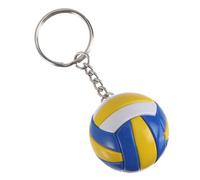LALADEFIEE Porte Clés Ball Breloque Sportive Décorative Multifonction pour Sac et Clés Original Joueur Volleyball