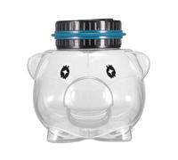 LALADEFIEE Pot à Économies Compteur Manuel et Calcul des Pièces Tirelire Électronique en PVC et Abs, pour Bureau ou Table de Chevet pour Garçon et Filles