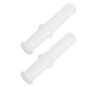 LALADEFIEE Poussoir de Hachoir à Viande Solide Blanc en Plastique, Lot de 2 Pièces, Facile à Utiliser, Construction Stable Cuisine à Domicile et Petits Espaces