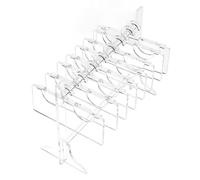 LALADEFIEE Présentoir à Faux de Organisateur Compact Élégant en Acrylique pour Greffés pour Zone et Voyage