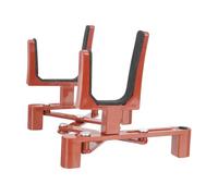 LALADEFIEE Présentoir pour Violon Support Pliable Porte Archet Inclus Matériaux Fer Éponge Plastique Installation Facile Rangement Compact pour Stockage et Exposition