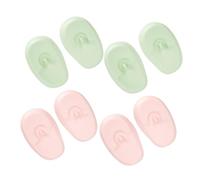 LALADEFIEE Protections Auditives en Silicone Pack de 4 Paires pour Teinture Capillaire Cache-oreilles Unisexe Confortables et Résistants la Chaleur pour Usage Domestique
