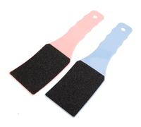LALADEFIEE Râpes à Pieds Double Face Lot de 2, Lime à Pieds en PS, Outil Exfoliant pour Éliminer Peaux Mortes et Callosités, Soins des Pieds Professionnels, Léger, Suspendable