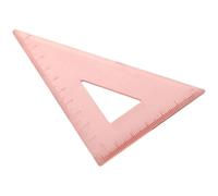LALADEFIEE Règle à Dessin Triangulaire en Cuivre Vintage, Échelle de Mesure Stable et Faite Main, pour Étudiants et Professionnels du Dessin Technique