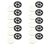 LALADEFIEE Roues en Plastique Adaptées aux Modèles de Véhicules Garçon et Filles 20 Pièces pour Accessoires Solide et Faciles à Démonter Jouets Intelligents pour Jouets