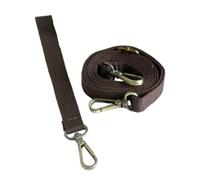 LALADEFIEE Sangles de Paquet à Bandoulière Réglables en Coton et Lin Lot de 2 Accessoires Décoratifs Confortables pour Paquet à Épaule et Mallette, pour Voyage