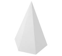 LALADEFIEE Sculpture en Gypse Blanche Géométrique Légère et Décorative, Modèle Esquisse Pratique du Dessin Décoration Intérieure