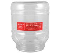 LALADEFIEE Seau à Eau pour Machine à Glaçons de Flocon de Neige, Capacité 3 L, en Plastique Facile à Installer Utiliser, Fabrication de Glace Pilée