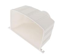LALADEFIEE Seau de Pluie en PVC Raccord de Drainage de Gouttière, Entonnoir de Collecte et Baril de Récupération d'Eau pour Usage Jardin Extérieur