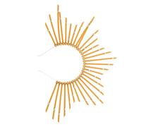 LALADEFIEE Serre-tête Mary Halo Couronne Femme Accessoire Cheveux Élégant pour Fête Cosplay