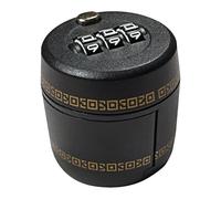 LALADEFIEE Serrure à Code pour Bouteille de Vin et Whisky Bouchon de Bouteille Noir Sécurisé Verrouillage Garçon et Filles pour Conservation des Boissons Accessoire de Bar Pratique et