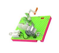 LALADEFIEE Set de Générateur Manuel DIY Éducatif pour Garçon Fille Scientifique Expérience pour École Primaire Outil de Science Pratique pour Développer Observation Pensée