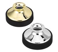 LALADEFIEE Sourdine pour saxophone alto et ténor en ABS, 2 pièces, facile à fixer, réduction sonore adaptée aux musiciens professionnels et amateurs en studio