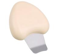 LALADEFIEE Spatule Extracteur de Points Noirs Nettoyage et Resserrement des Pores Visage et Nez en Acier Inoxydable pour Suppression Douce des Comédons Outil Beige pour Femme