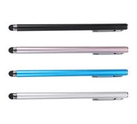 LALADEFIEE Stylet Capacitif en Métal et Plastique, Écriture Fluide Lot de 4 Pièces Compatible Écrans Tactiles pour Tablette et Téléphone pour Dessin et Prise de Notes