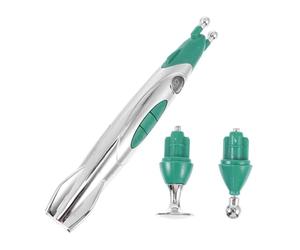 LALADEFIEE Stylo D'acupression Électrique Multifonction pour Points D'acupuncture, Soulagement Musculaire, Stimulation Nerveuse, Usage Maison et Professionnel, Massage Shiatsu, Détente Dos,