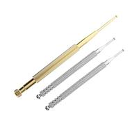 LALADEFIEE Stylo Détecteur Points Auriculothérapie Acupuncture Acier Inoxydable Stylo Oreille Précis pour Massage Facial et Usage Quotidien