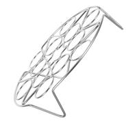 LALADEFIEE Support à Œufs Vapeur en Acier Inoxydable 13 Trous Panier Vapeur Rond Pieds Cuiseur Multifonction pour Œufs Brioches et Raviolis Accessoire la Cuisine Compatible Autocuiseur