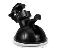 LALADEFIEE Support à Ventouse pour Caméra Voiture avec Filetage 1/4, Fixation Stable pour Tableau de Bord et Pare-Brise, Mini Tête Sphérique Réglable, Plastique Résistant, Compatible Dashcam