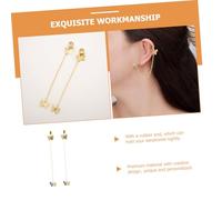 LALADEFIEE Support Boucle Oreille Élégant pour Écouteurs sans Fil Fermoir Anti-Perte Compatible Accessoire Mode Femme Chic et Pratique