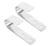 LALADEFIEE Support de Bouée Annulaire en Acier Inoxydable Léger et Compact pour Garage et Piscine, Lot de 2pcs pour Sandales Femme